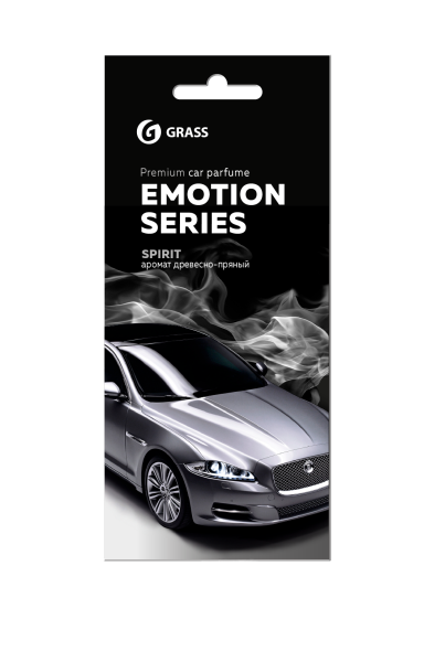 GRASS / AC-0168 Ароматизатор воздуха картонный Emotion Series Spirit 1 (25)