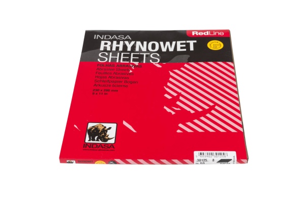 INDASA / RHYNOWET Лист (по мокрому) 230мм*280мм Р2500  арт.30125  (50шт)